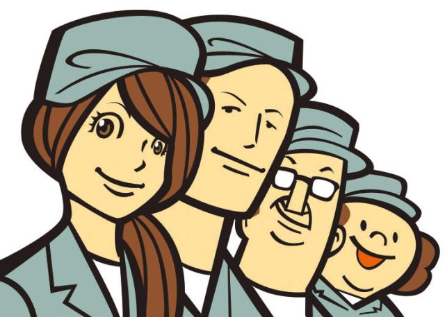 比較的軽作業なこのお仕事。性別問わず活躍できる職場です。