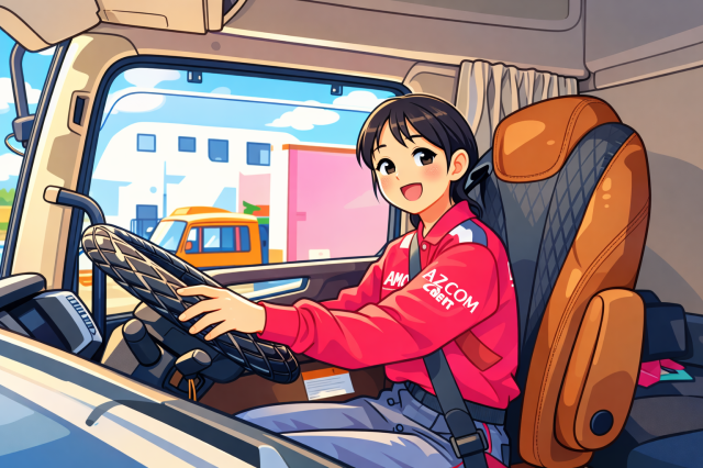 小回りの利く2t車両だから、トラックの運転が心配な方も始めやすい！