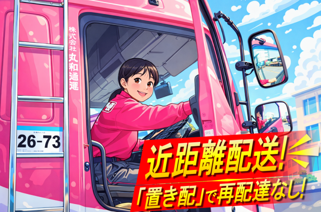 中型免許はなくて大丈夫！
トラックドライバーデビュー大歓迎！