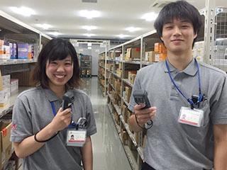 職場は広くてきれいな物流センター。快適にお仕事ができる環境です!