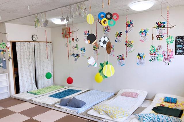 引継ぎには、お子様の状態を書き込めるケアシートを活用。
書類での情報があるから安心感◎です！