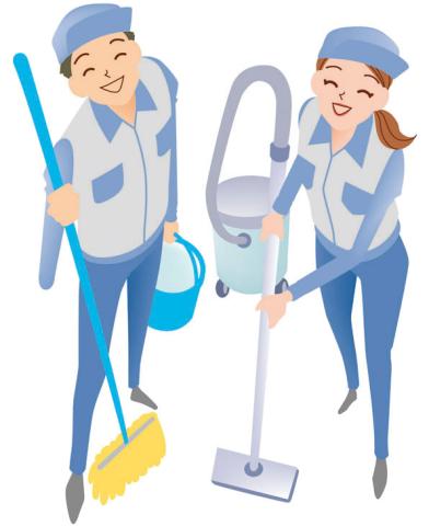 男女スタッフ活躍中！
体を動かしながら働けるので健康づくりにもぴったりですよ♪