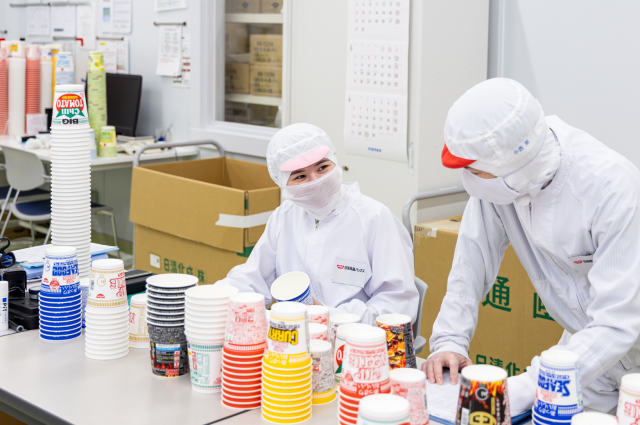 日清食品が100％出資する容器製造子会社です！