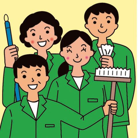 【70歳以上の方も活躍！】事業所内の清掃／未経験でも安心の丁寧指導！月・水・金のうち週1日〜OK◎清掃スタッフ