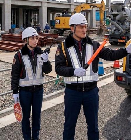 厚待遇！未経験OK！★住宅街中心の交通誘導警備/勤務地多数あり住宅街中心の交通誘導警備スタッフ
