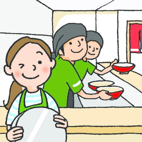 40代・50代主婦さん活躍中！未経験からでも家事の経験があれば大丈夫です！