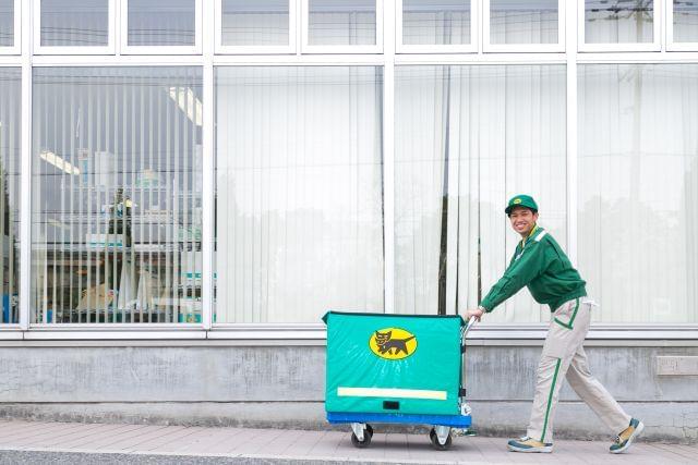 ■台車での集荷や配達!運転免許不要!