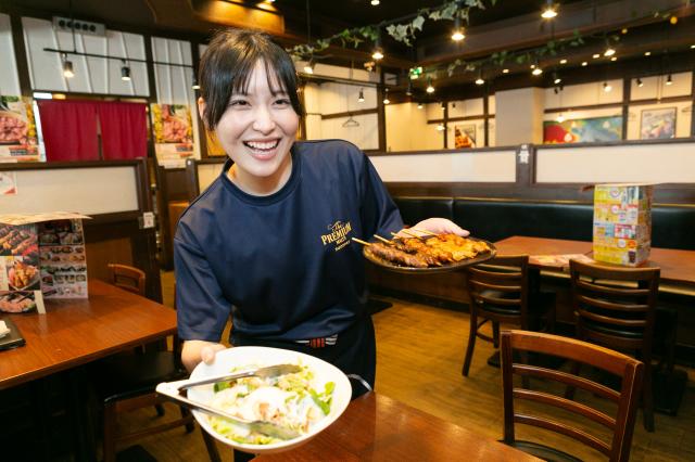 ☆飲食のメリットいっぱいのアルバイト・パート求人です。丁寧な研修があるから飲食店未経験の方も安心！