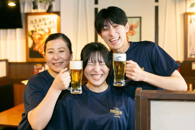 ☆飲食のメリットいっぱいのアルバイト・パート求人です。丁寧な研修があるから飲食店未経験の方も安心！