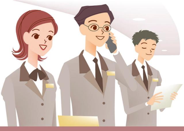 週1日〜働けるホテルのフロント業務／年齢不問／未経験者OK／車・自転車通勤可フロント