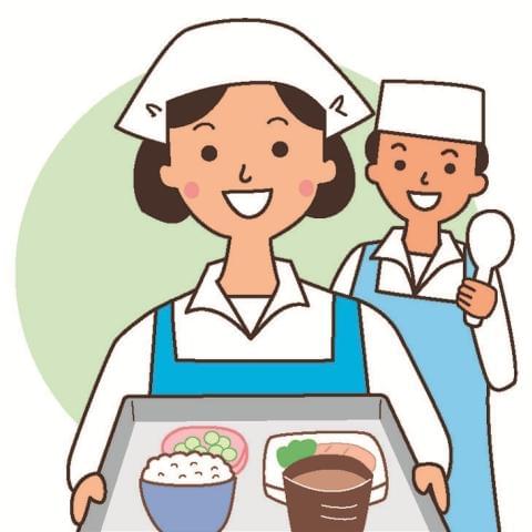 安心の大手銀行勤務!社員寮内の食堂でのお仕事です。