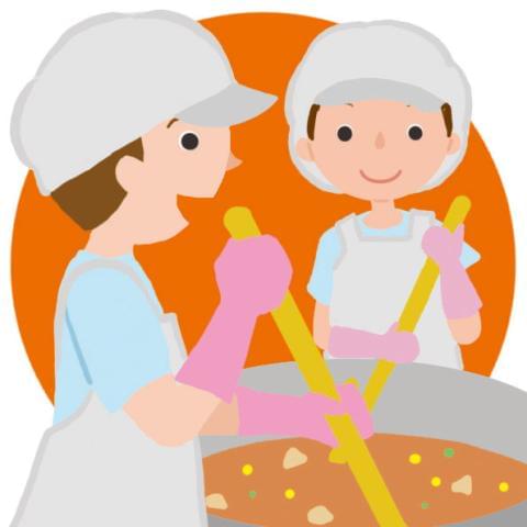 幼稚園で調理のお仕事です♪