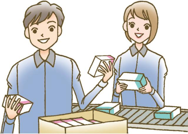 【岸和田市／工場内軽作業】空調完備・軽量品中心◎日祝休みで無理なく働ける環境工場内軽作業