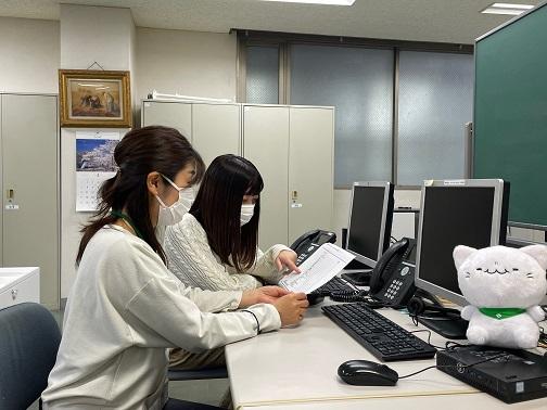 面接中・勤務中はマスクを着用します。
安心して働けますよ。