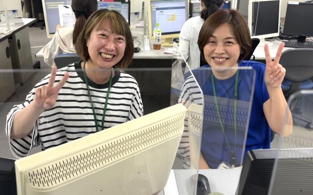 週3日〜/1日4h〜OK!
出勤時、服装・ネイル自由なのも嬉しいポイント!