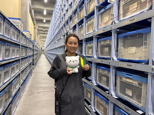 冷暖房完備のキレイな築浅倉庫なので、快適に働けます♪