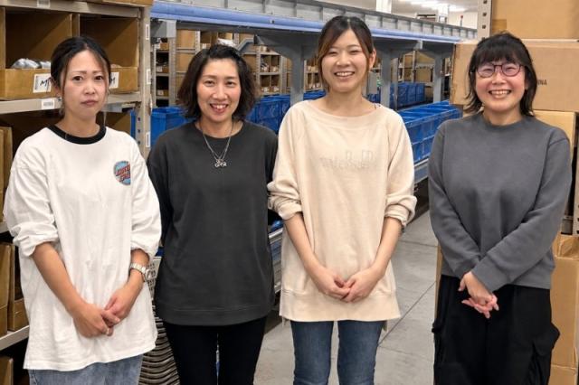 ＜簡単★軽作業＞週3日×1日5h〜OK★アパレル、服飾雑貨が中心なので重たい荷物は少なめ♪軽作業スタッフ