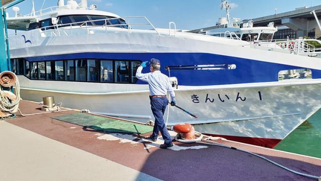 博多ふ頭、市営渡船発着所でのお仕事です。
未経験者も大歓迎！