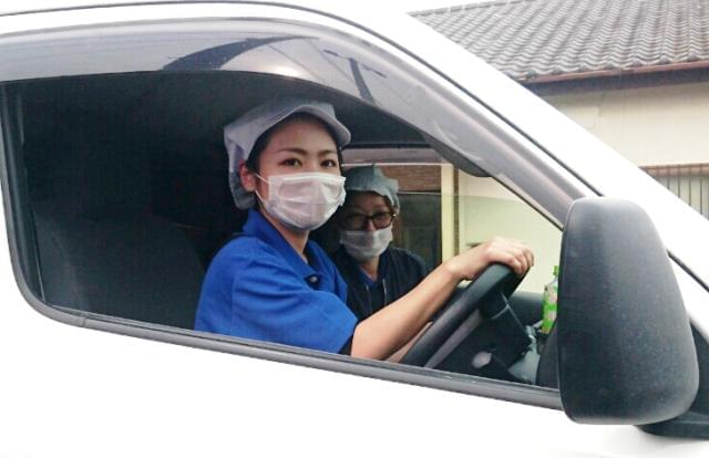 配送は普通自動車免許があればOK♪未経験でも大丈夫♪気軽にチャレンジしてくださいね!