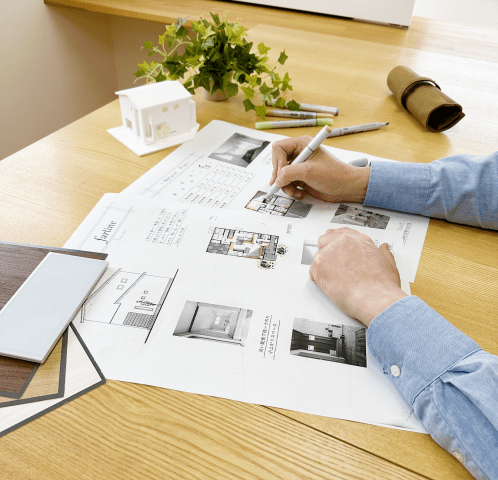 夢のマイホームづくりのお手伝いを私たちと一緒にはじめませんか。