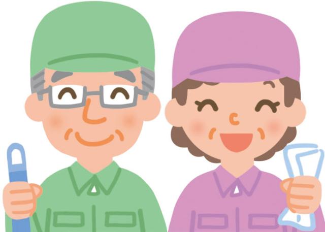 扶養控除内の勤務／主婦活躍中／60歳以上歓迎／平日の朝の3時間／週2〜5日できる方／日数・曜日相談可社員寮での清掃スタッフ