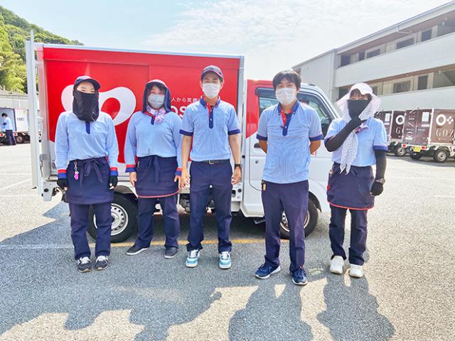 女性スタッフ多数活躍中!
無理なく「正社員」として働けます。