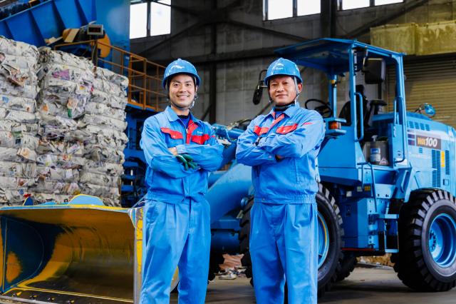 くらしに密接する古紙の存在。だからこそ、大きなやりがいがある！