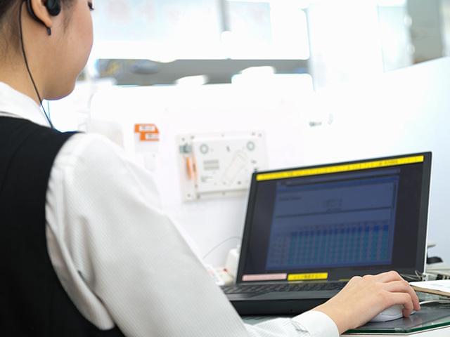 パソコンを使った業務がメインです