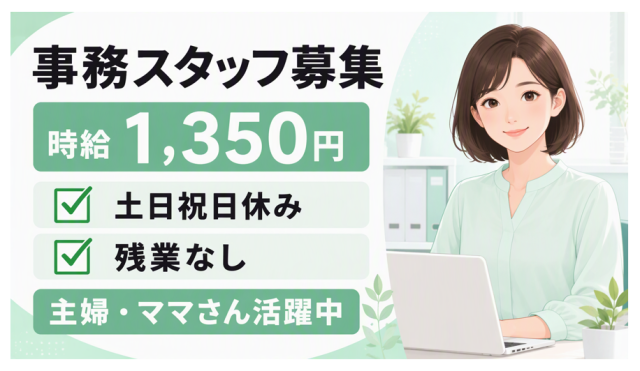 ■海匝エリア(千葉県)のお仕事です。
■事務・一般事務・オフィスワーク
同業界で活躍してきた経験豊富なコーディネーターが、皆様の就職・転職活動をサポートいたします！