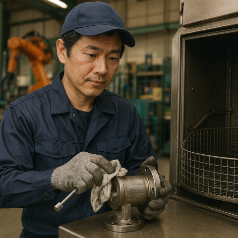 20代〜30代男性活躍中！「モクモク作業が好き」「安定して働きたい」そんなあなたにぴったり！金属部品の洗浄作業