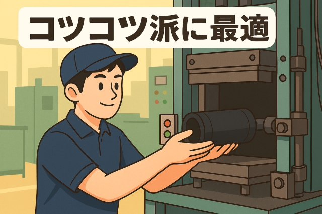 東名掛川ICより車で20分／実働時間短めでも月収25万円以上可！寮費無料／近隣の方も入寮可♪自動車のゴム製部品の製造・検査