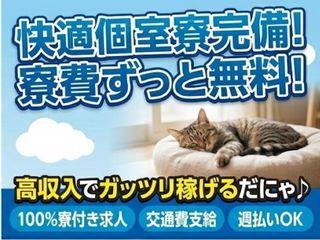 ＜手ぶらOK＞ゲーム機の製造／◎全国から応募OK◎個室寮で快適生活｜職場見学も可能（即日入寮求人）ゲーム機の製造