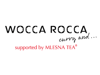WOCCA　ROCCA　curry and．．．supported　by　MLESNA　TEA