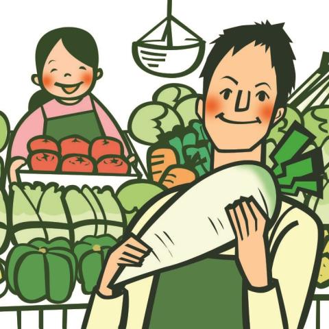 土・日できる方歓迎！週3日程度のお仕事！未経験者大歓迎♪　レジ業務はありません◎青果物の整理、整頓、販売管理