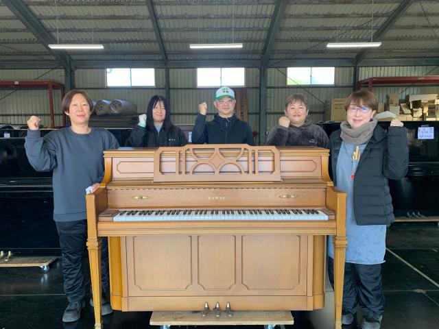 ＜ピアノ掃除＞未経験歓迎！週3日〜OK◎扶養内・時短勤務や急なお休みも相談OK！50代〜60代活躍中ピアノのお掃除・梱包スタッフ／倉庫内軽作業
