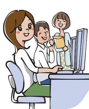 20代〜50代まで幅広い世代の女性が活躍中！
定着率が高く、長期で活躍できる職場です。