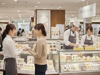 〈未経験歓迎〉人気お菓子販売！長期で安定／WEB登録＆WEB面接でラクチン◎東京駅一番街菓子販売スタッフ