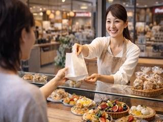 フルーツをふんだんに使ったタルトや焼き菓子の販売！ショーケースに並ぶのは12〜18種類のタルト♪