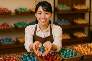 【スイスのプレミアムチョコレートブランド】販売スタッフ募集！未経験OK！車通勤OK！制服あり！スイス発祥のチョコレート販売