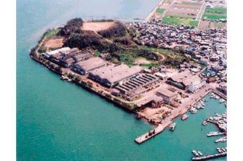 瀬戸内海を臨む児島半島の先端にある当社。
美しい景色の中で気持ちよく働けますよ!