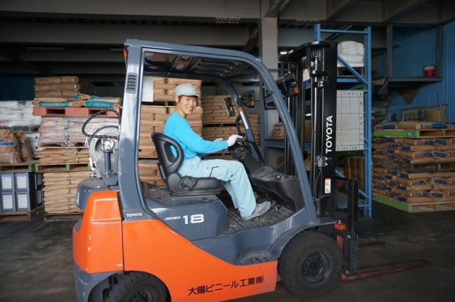 フォークリフトの運転、できれば尚可。できなくてもOK！
資格取得希望の方は会社が応援します♪