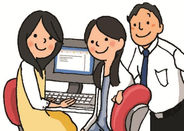 ステキな仲間と一緒に仕事を楽しんで下さい♪