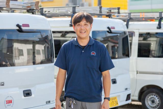 先輩インタビュー Tさん｜清掃職で応募したら、面接で設備部を勧められまして（笑）