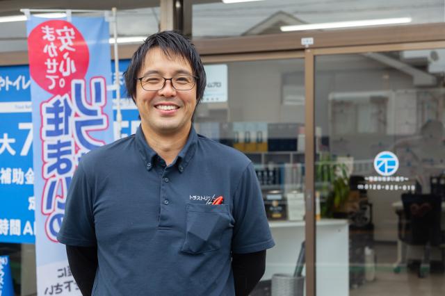 5年前に業界未経験で入社したFさん。あなたが入社したら、一番近くで仕事を教えてくれる先輩です