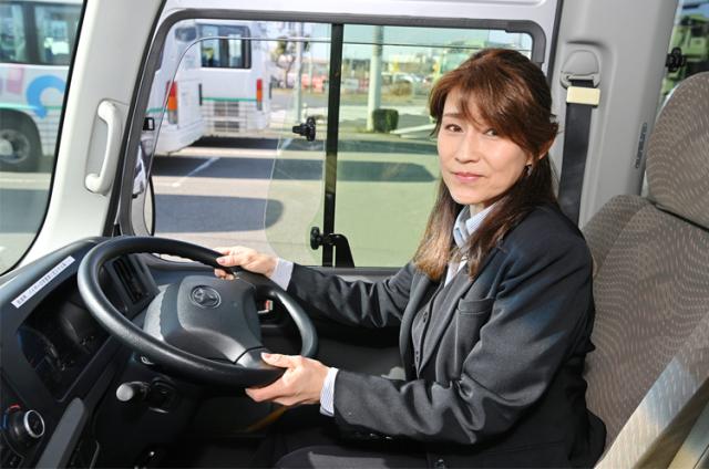 いつでも、ちゃんと、安全運転！
多くの命を預かる、とても大切な仕事です。