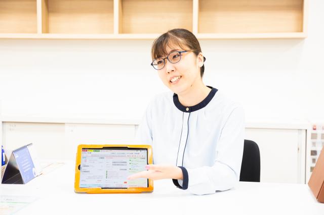 Ｔさん（未経験スタート／前職：接客アルバイト）
「人と話すのが好きなら、自然と馴染めると思います。」