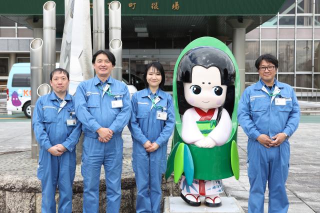 水道事業と町民の皆様を繋ぐ大事なお仕事です